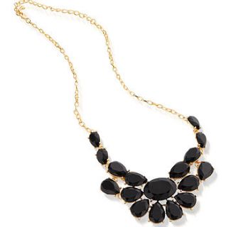 lauren gem statement necklace by vintage styler