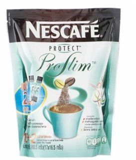 Nescafe Protect Proslim Diet Slim Instant Coffee Mix  15+2sticks  Grocery & Gourmet Food