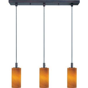 ET2 Lighting ET2 E93053 14BZ Bronze Carte 3 Light Pendant