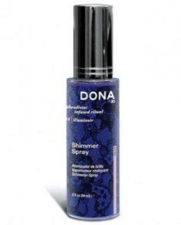 Holiday Gift Set Of Dona Shimmer Spray Acai 2Oz And a Tongue Dinger Vibrating Tongue Ring  Original Health & Personal Care
