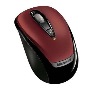 Microsoft Wireless Mobile Mouse 3000   Red Electronics