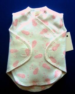 Pink Swaddled Baby Micro Preemie Snuggler Wrap Clothing