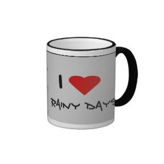 I Love Rainy Days Mug
