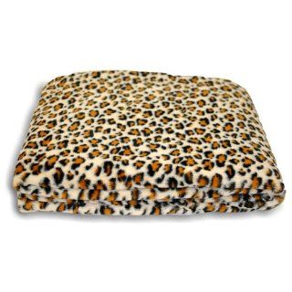 Safari Faux Fur Leopard Fur Blanket Throw Blanket   Leopard Blankets And Throws