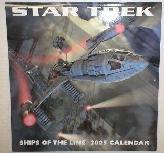 Star Trek Ships of the Line 2005 Wall Calendar 