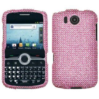 Asmyna HWM650HPCDMS004NP Dazzling Diamante Bling Case for HUAWEI M650    1 Pack   Retail Packaging   Pink Cell Phones & Accessories