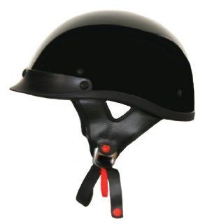 Lunatic, L 2000 13, Shorty Helmet   Gloss Black   Small Automotive