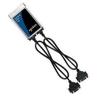 SL0792719   Socket Communications Dual Serial I/O PC Card   2 x 9 pin DB 9 Male RS 232 Serial   PC Card Type II Computers & Accessories