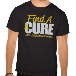 Childhood Cancer Find A Cure T shirts