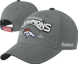 Denver Broncos 2008 AFC West Division Champions Locker Room Hat  Sports & Outdoors