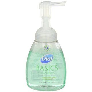 Dial 1325977 Basics Hypoallergenic Foaming Hand Lotion Soap Manual Pump, 7.5oz Bottle (Pack of 8)