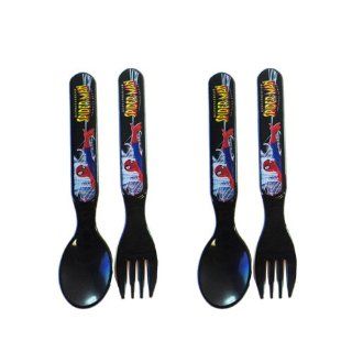 SPIDERMAN SPECTACULAR FLATWARE ANIMATED SERIES Toys & Games