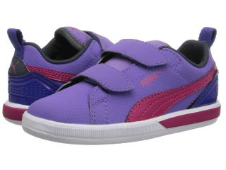 Puma Kids Future Suede Lite Perf V Girls Shoes (Purple)