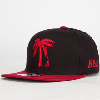 Palm Tree Boys Snapback Hat Black/Red One Size For Women 244406126