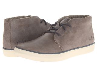 Keen Santa Cruz Leather Mens Lace up casual Shoes (Beige)