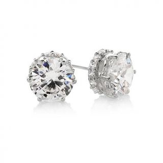 Victoria Wieck 6.56ct Absolute™ Round Brilliant Collar Stud Earrings