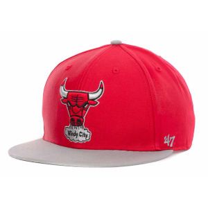 Chicago Bulls 47 Brand NBA Hardwood Classics Triple Double Snapback