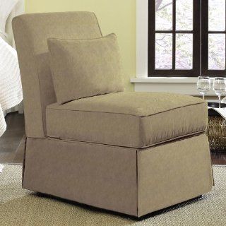 EE Crave Slip Cover For Armless Chair   Fern   Armless Chair   Armchair Slipcovers