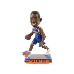 New York Knicks Amare Stoudemire Forever Collectibles Springy Logo Bobble