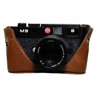 Black Label Bag Half case for Leica M9    Dark Brown  Camera Cases  Camera & Photo