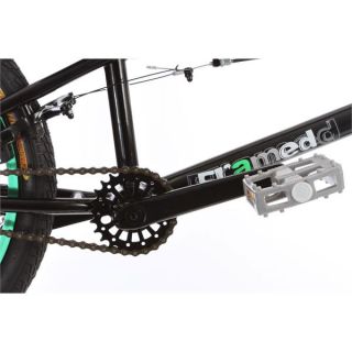 Framed Team BMX Bike Black/Green 20in 2014