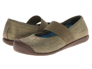 Keen Sienna MJ Canvas Womens Flat Shoes (Olive)