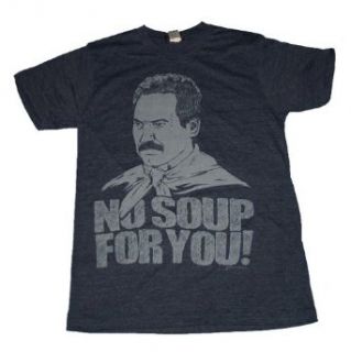 SEINFELD    NO SOUP FOR YOU    MENS TEE Movie And Tv Fan T Shirts Clothing