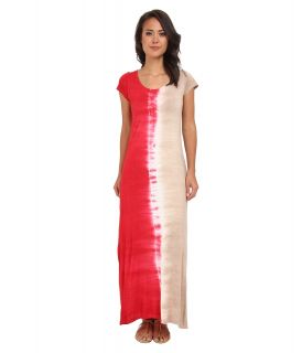 ROMEO & JULIET COUTURE S/S Tie Dye Maxi Womens Dress (Pink)