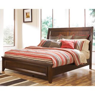 Signature Design By Ashley Signature Design By Ashley Holloway Brown King size Bed Brown Size King