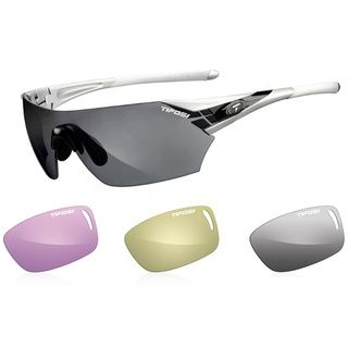 Tifosi Podium Metallic Silver All sport Interchangeable Sunglasses