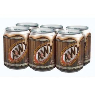 A&W Root Beer 8 oz, 6 pk