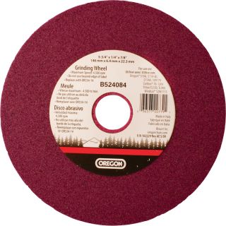 Oregon Chain Sharpener Replacement Grinding Wheel — 1/4in. Thickness, For 1/2in.-Pitch Chains, Model# OR534-14A  Chain Saw Chain Sharpeners   Maintenance