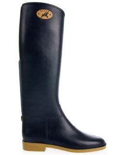 Dafna Rubber Knee High Boots