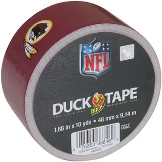 Printed Nfl Duck Tape 1.88x10yd washington Redskins