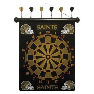 Rico NFL New Orleans Saints Magnetic Dart Board Set