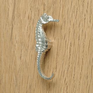 seahorse right facing cupboard handle by glover & smith