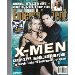 Entertainment Weekly #550 July 21, 2000 X Men Rebecca Romijn, Hugh Jackman Books