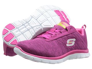 SKECHERS Flex Appeal   Next Generation Womens Lace up casual Shoes (Pink)