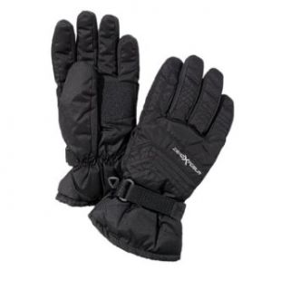 ZeroXposur Womens Thinsulate Lined "All Conditions" Ski Gloves   Black   Size S/M Clothing