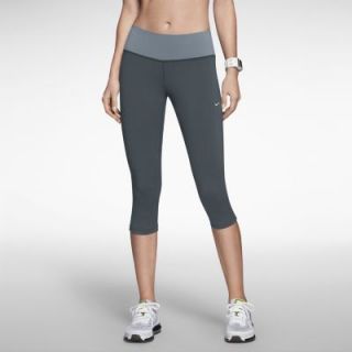 Nike Epic Lux Womens Running Capris   Dark Magnet Grey