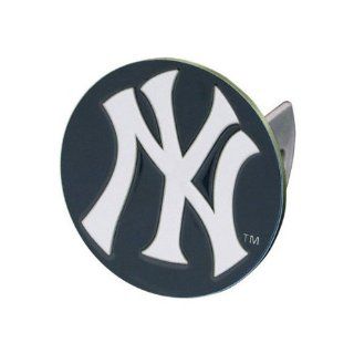 New York Yankees Logo Trailer Hitch Cover  Sports Fan Trailer Hitch Covers  Sports & Outdoors
