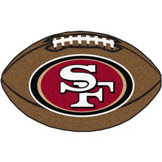 San Francisco 49ers 22x35 inch Football Mat