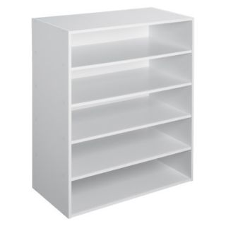 ClosetMaid 5 Shelf Organizer   White