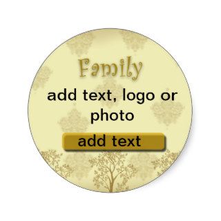 Family Tree Scrapbook Sticker