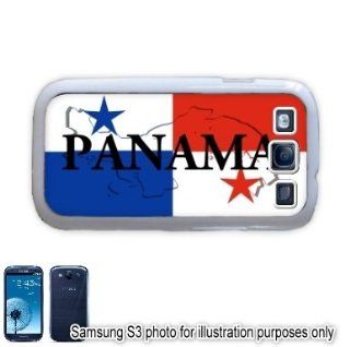Panama Shape Name Flag Samsung Galaxy S3 i9300 Case Cover Skin White Cell Phones & Accessories