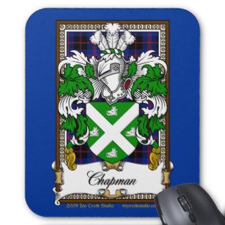 Chapman Family Crest Mouse Mat