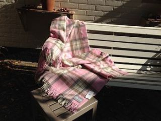 shetland checks throws and cushions by lily&kirkby