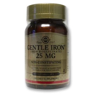 Solgar Gentle Iron 25 mg Veggie Caps (90 Count) Solgar Supplements