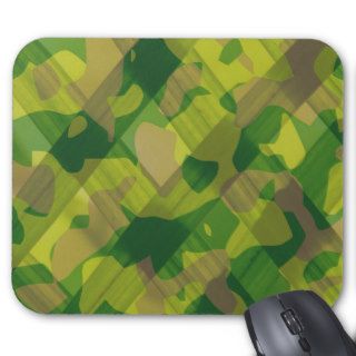 Camo Leaves Camouflage Pattern Gifts Mouse Pad