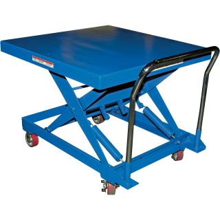 Vestil Auto-Hite Scissor Cart — 500-Lb. Capacity, Model# SCSC-500-2040  Auto Adjust Lift Tables